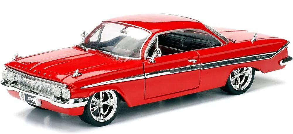 1/24 CHEVROLET CHEVY IMPALA RED FF 1961