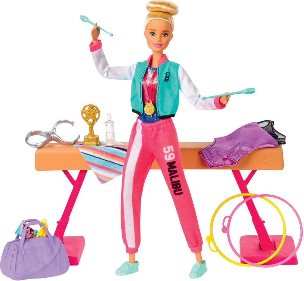BARBIE - COFFRET POUPEE GYMNASTIQUE