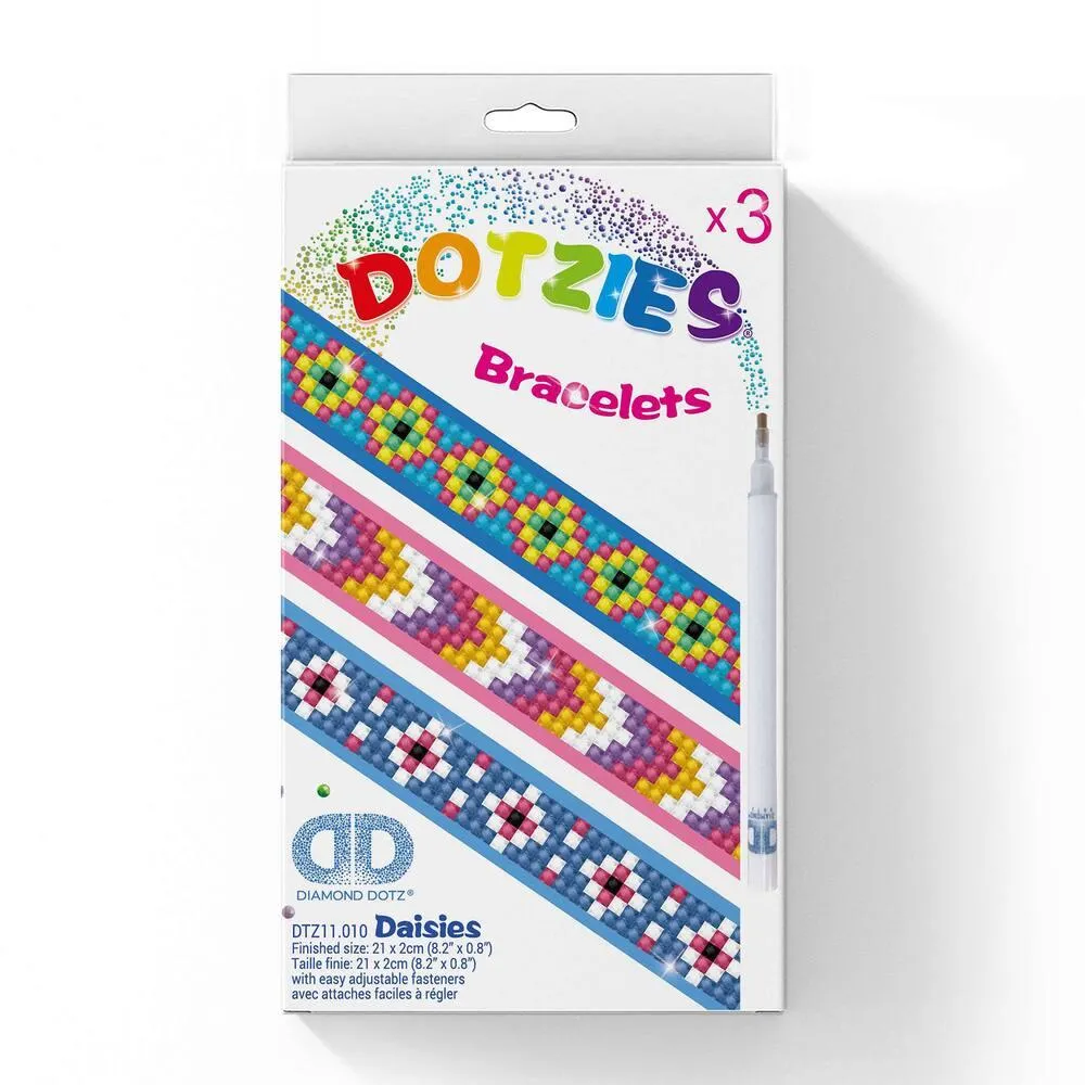 KIT BRACELETS DOTZIES DAISIES