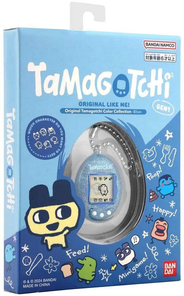 TAG TAMAGOTCHI ORIGINAL - COLOR COLLECTION BLUE