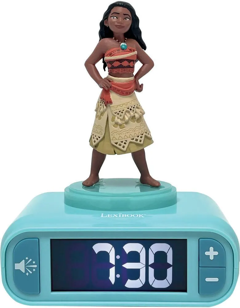 VAIANA - REVEIL VEILLEUSE AVEC EFFETS SONORES ET LUMINEUX