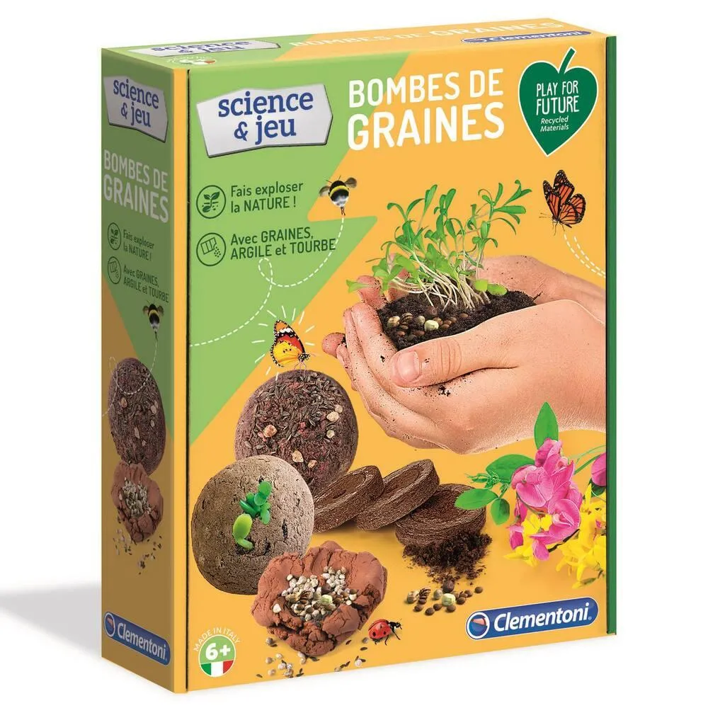 SCIENCE ET JEU - BOMBES DE GRAINES