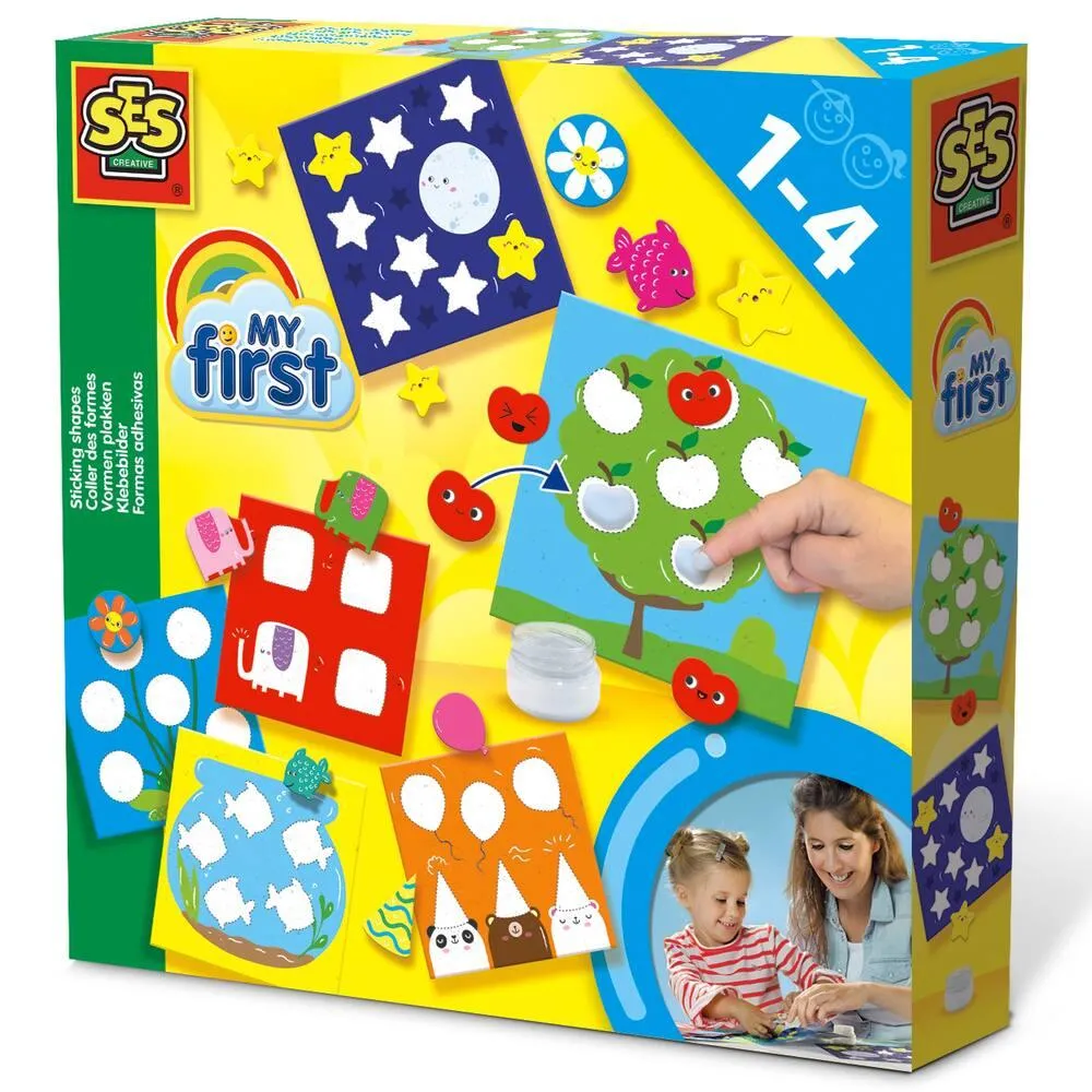 MY FIRST - COLLER DES FORMES