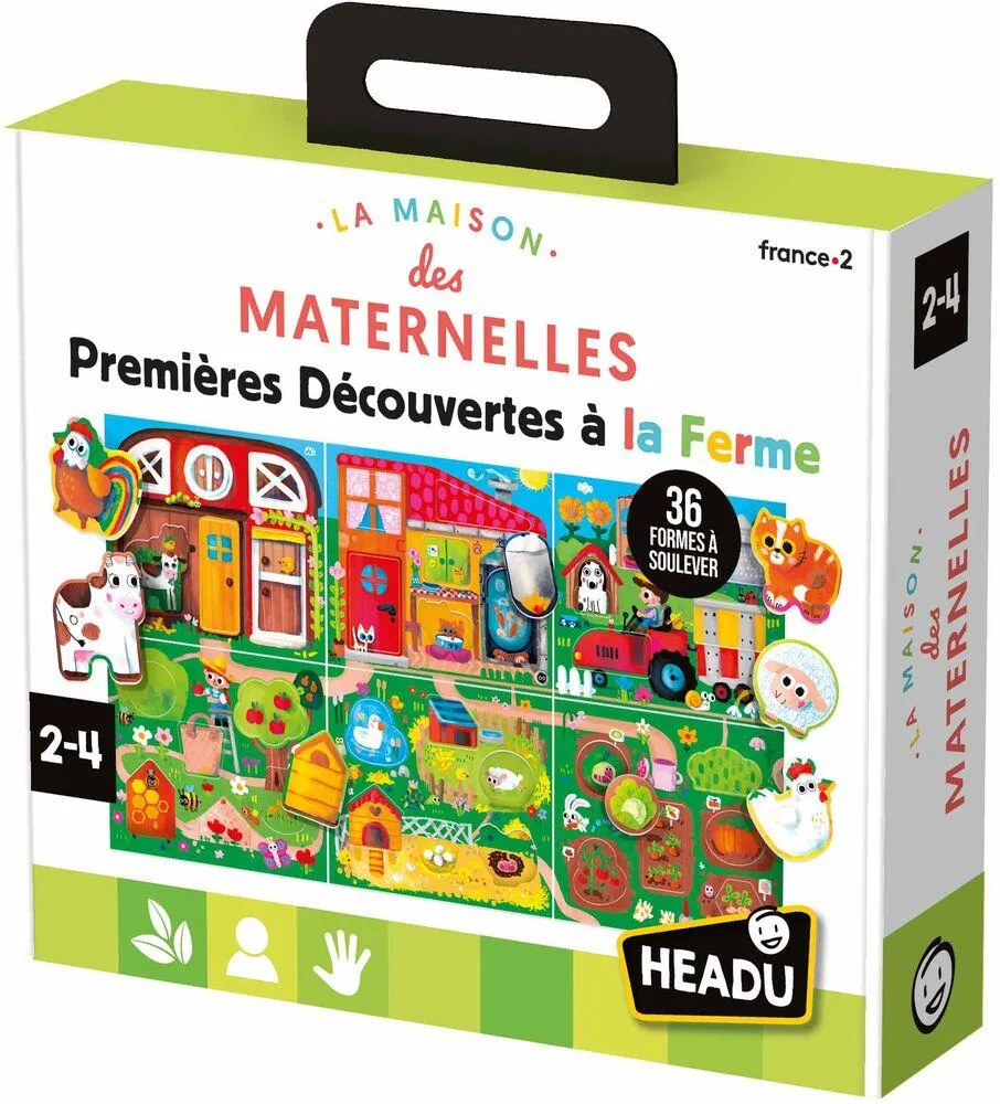 LA MAISON DES MATERNELLES - PREMIERES DECOUVERTES A LA FERME