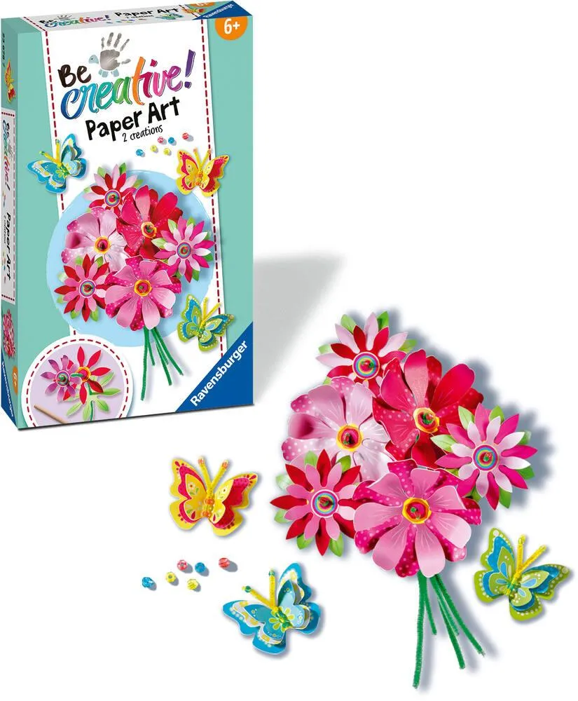 BE CREATIVE MINI BOUQUET DE FLEURS