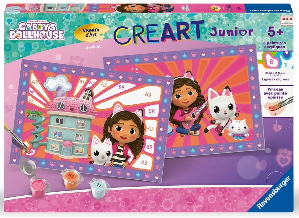 GABBY ET LA MAISON MAGIQUE - CREART JUNIOR - GABBY'S