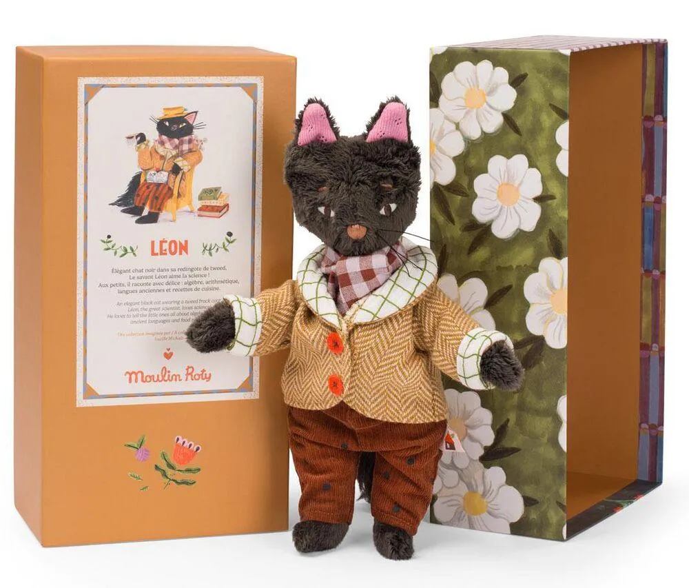 LES MINOUCHKAS - POUPEE LEON LE CHAT