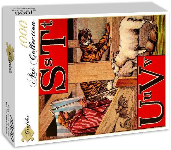 MCLOUGHLIN BROS : L'ALPHABET DE L'ARCHE DE NOE , 1868 - STUV