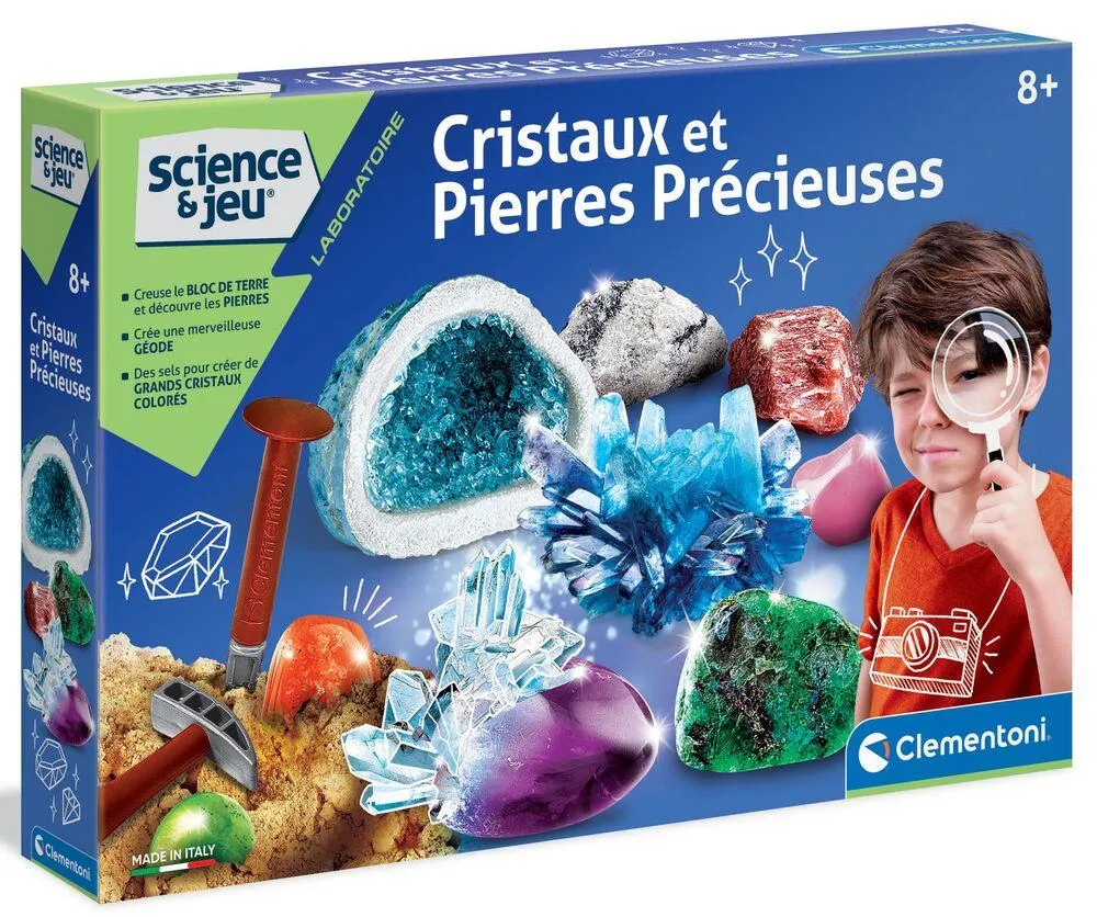 SCIENCE & JEU - CRISTAUX ET PIERRES PRECIEUSES