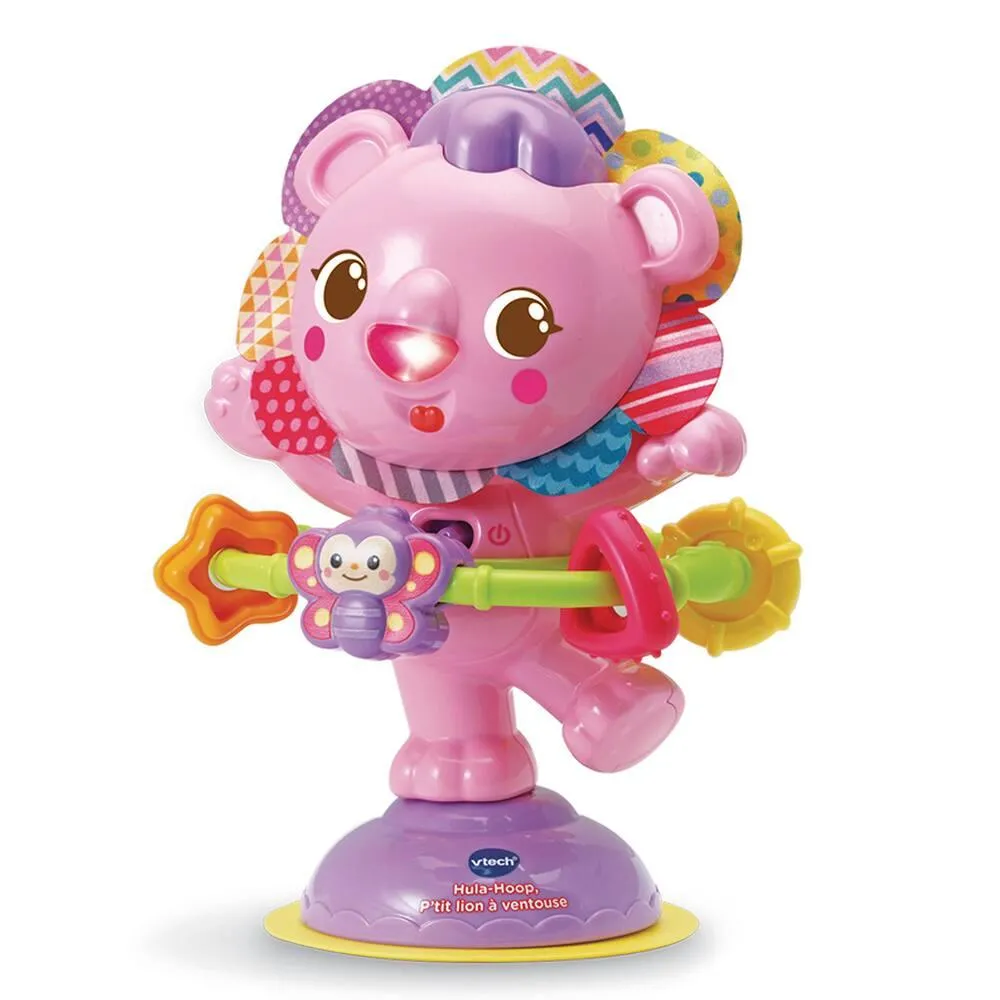 HULA-HOOP, P'TIT LION À VENTOUSE ROSE