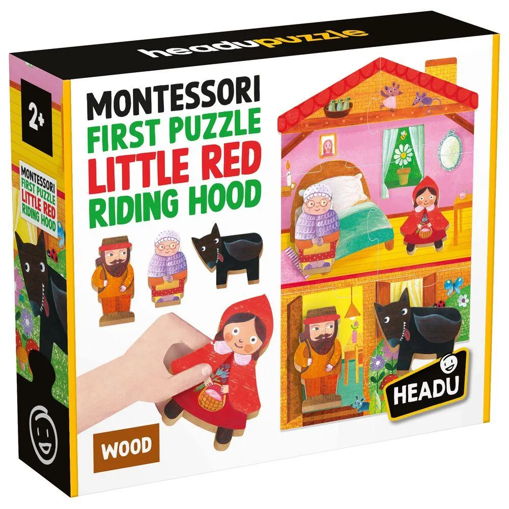 MONTESSORI FIRST PUZZLE LITTLE RED RIDING HOOD