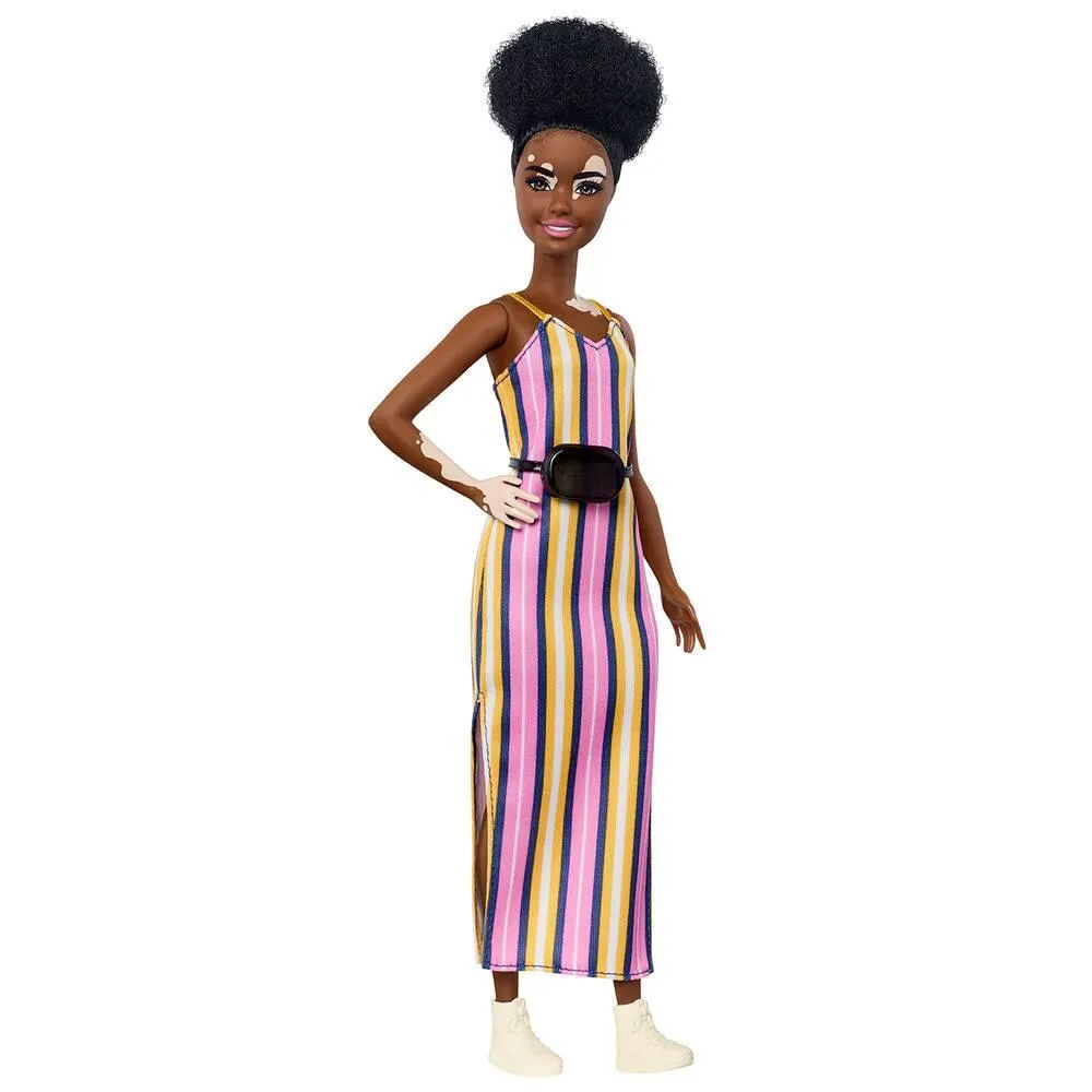 POUPEE BARBIE FASHIONISTAS ROBE LONGUE RAY