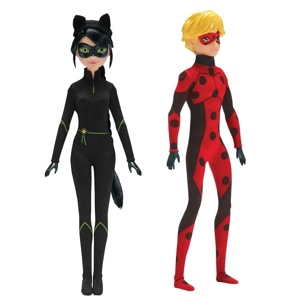 PACK DE 2 POUPEES - POUPEFLEKTA - MIRACULOUS