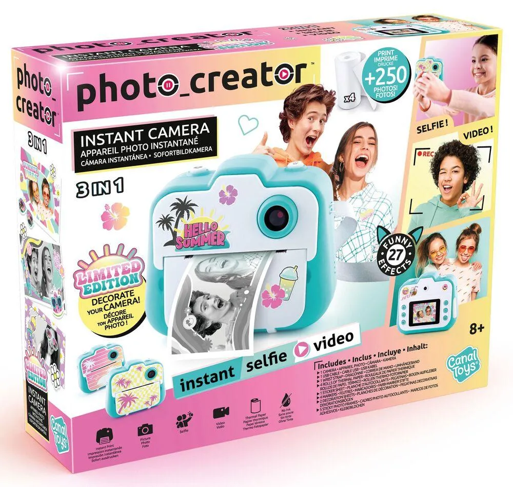 APPAREIL PHOTO INSTANTANE - EDITION LIMITEE SUMMER