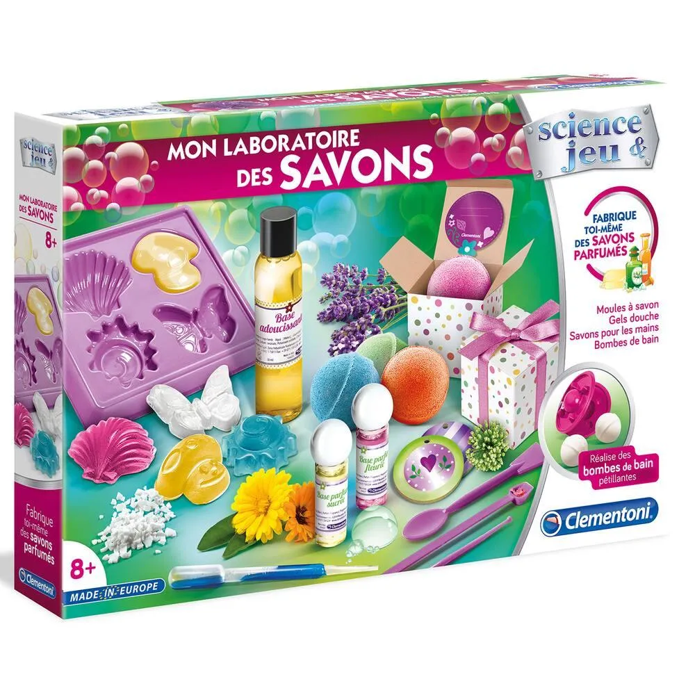 SCIENCE ET JEU - MON LABORATOIRE DES SAVONS