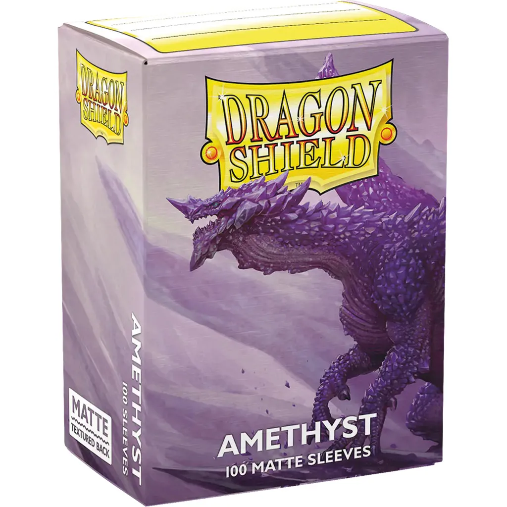 100 Dragon Shield Matte : Amethyst