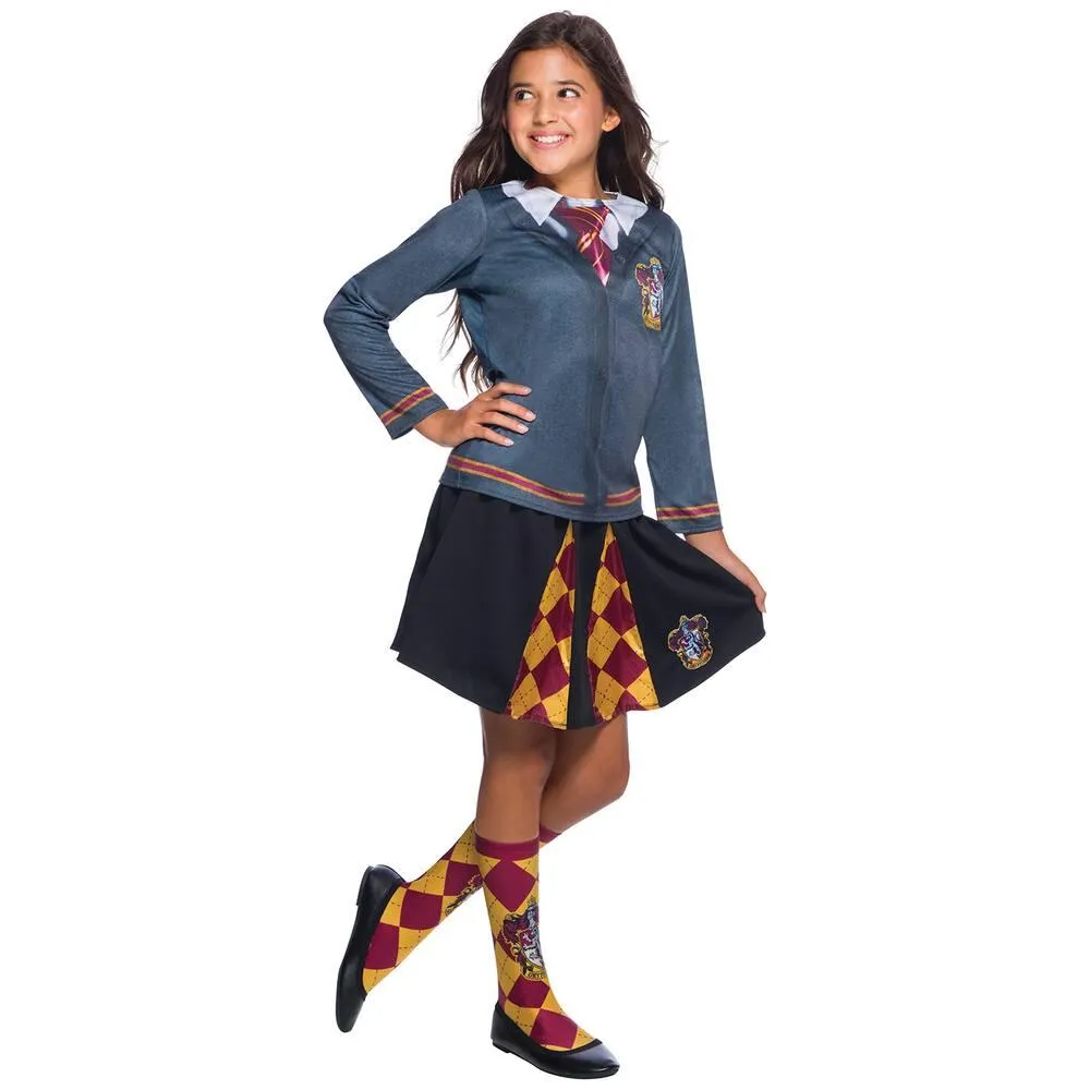 DÉGUISEMENT GRYFFONDOR TOP & JUPE - HARRY POTTER - TAILLE 5 - 6 ANS M