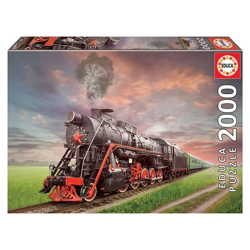 PUZZLE 2000 LOCOMOTIVE A VAPEUR