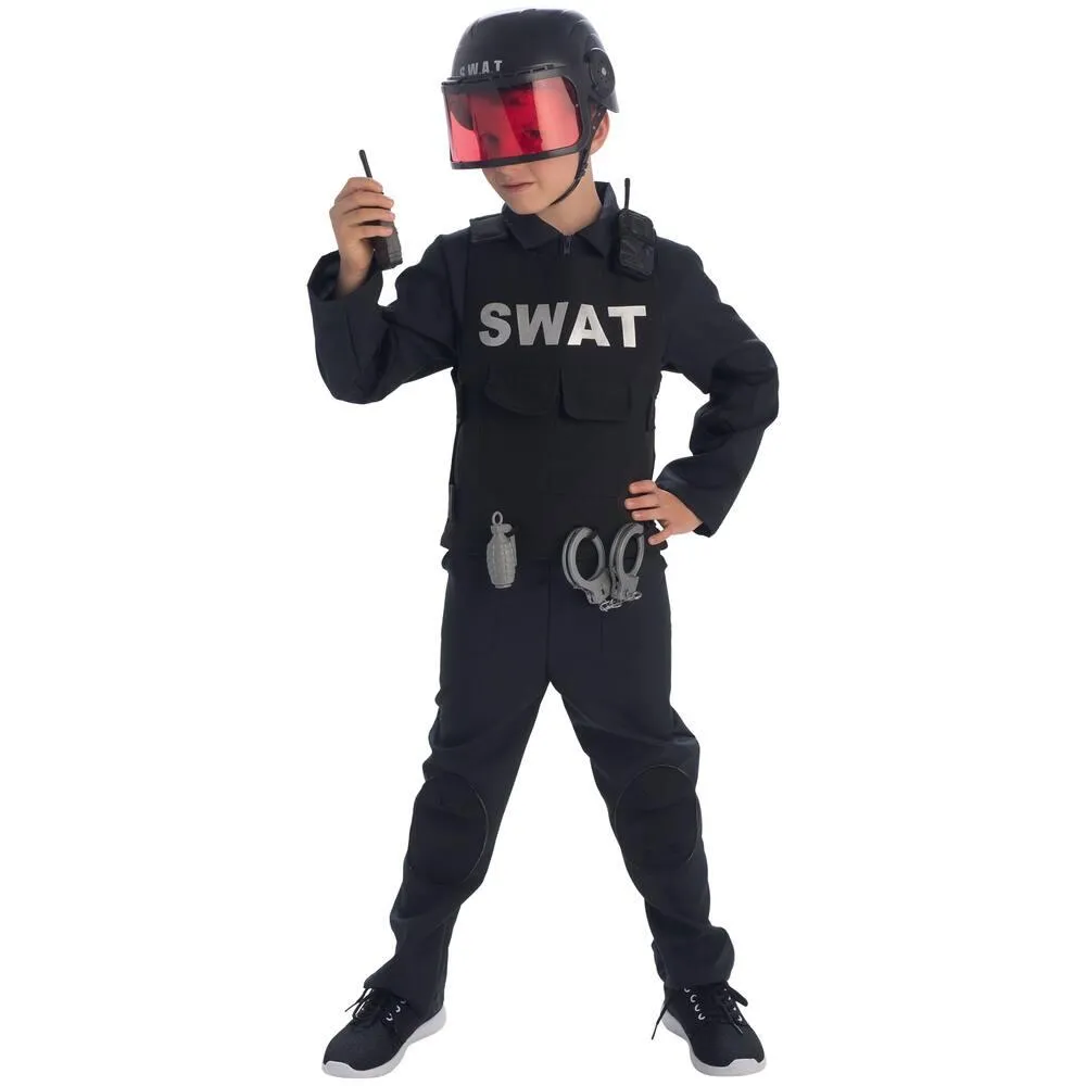 DEGUISEMENT AGENT DU SWAT 5-7 ANS