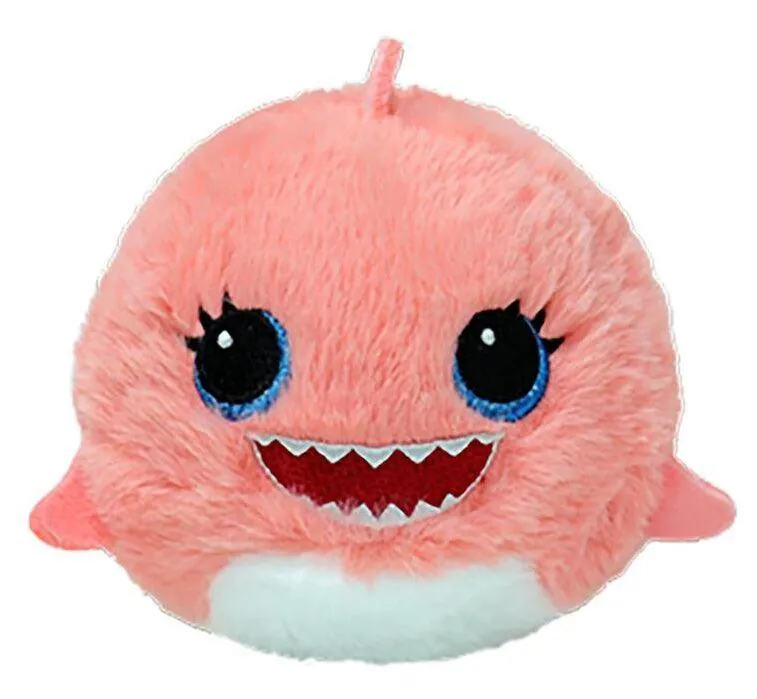 BEANIE BOUNCERS PELUCHE- REEF LE REQUIN ROSE