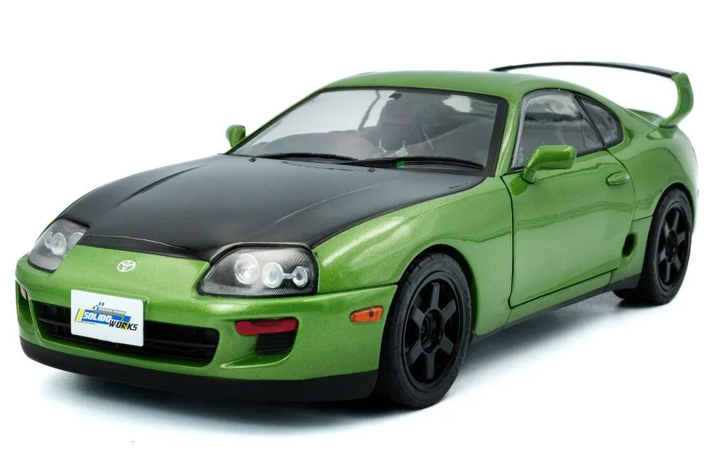 1/18 TOYOTA SUPRA MK4 (A80) SOLIDO WORKS GREEN 1993
