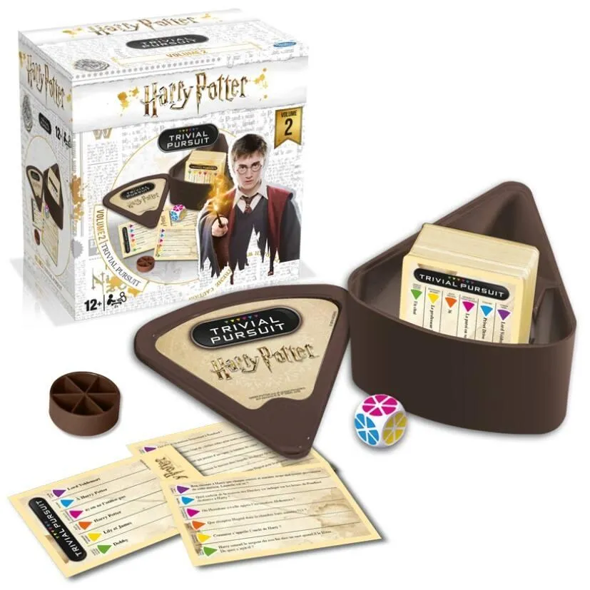 TRIVIAL PURSUIT VOYAGE HARRY POTTER VOLUME 2 - PACK BLANC