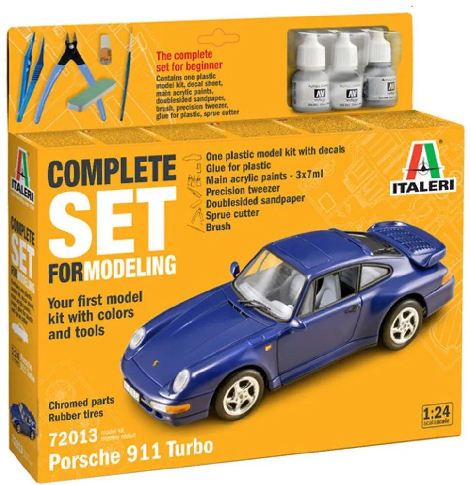 1/24 SET PORSCHE 911 TURBO