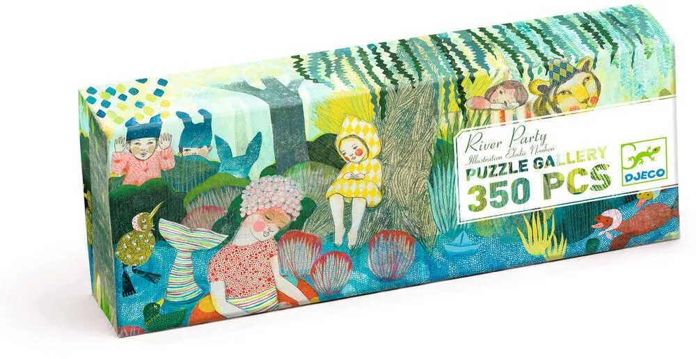 PUZZLE 350 PIECES  RIVER PARTY -