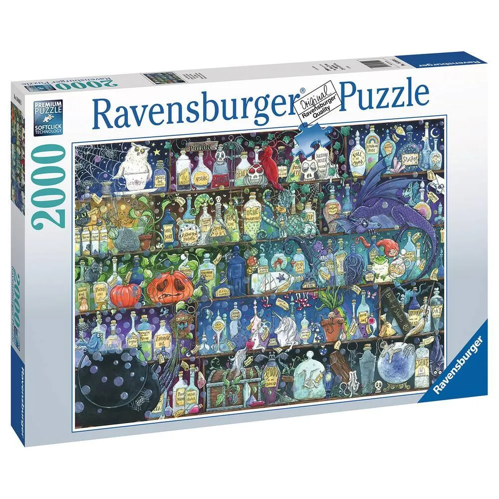 PUZZLE 2000 PIECES - L'ÉTAGÈRE À POTIONS / ZOE SANDLER