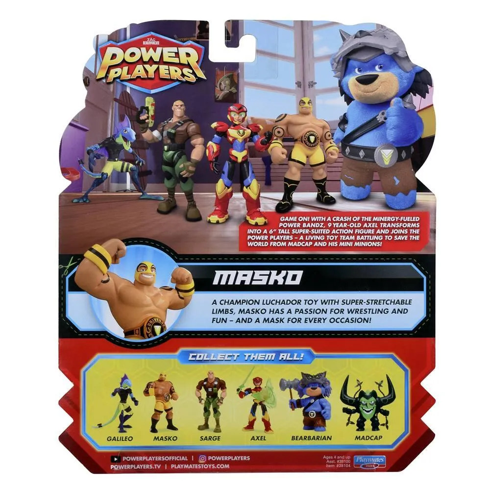 POWER PLAYER - FIGURINE ARTICULÉE DE 12 CM