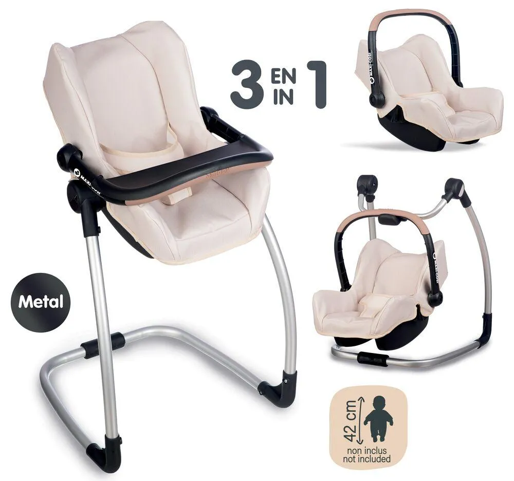 MAXI-COSI SIEGE + CHAISE HAUTE BEIGE