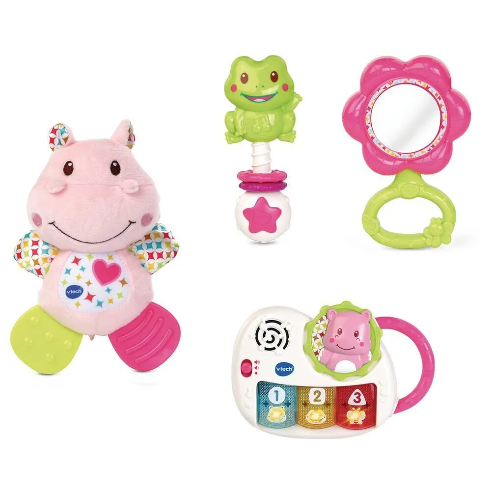 VTECH BABY - COFFRET NAISSANCE EVEIL DES SENS ROSE
