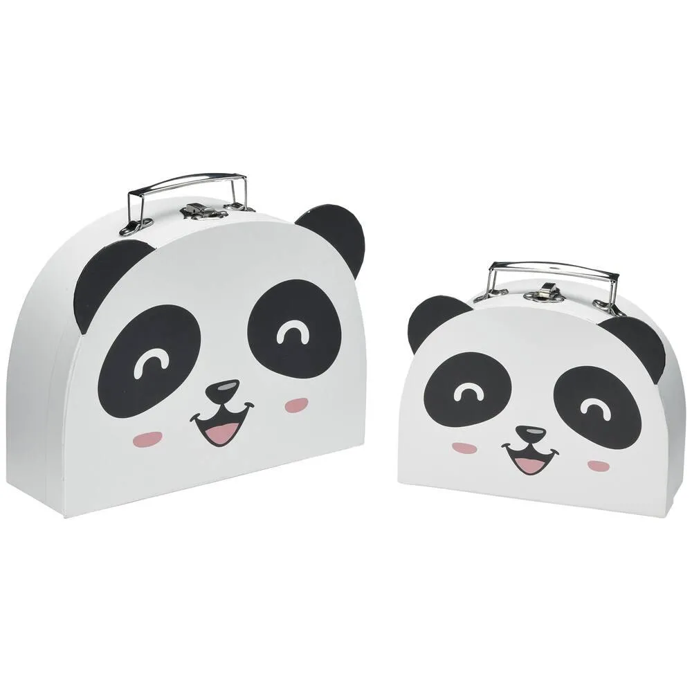 SET DE 2 VALISETTES PANDA