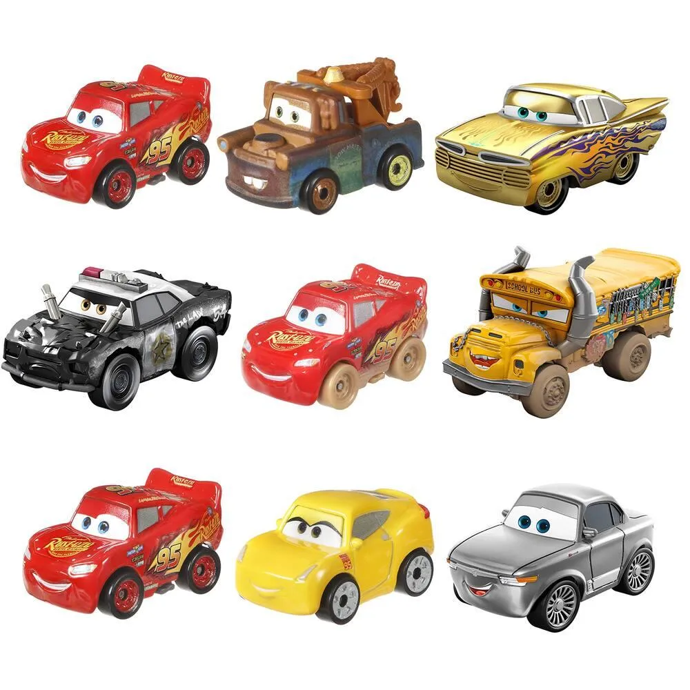 CARS -PACK DE 3 MINI VEHICULES