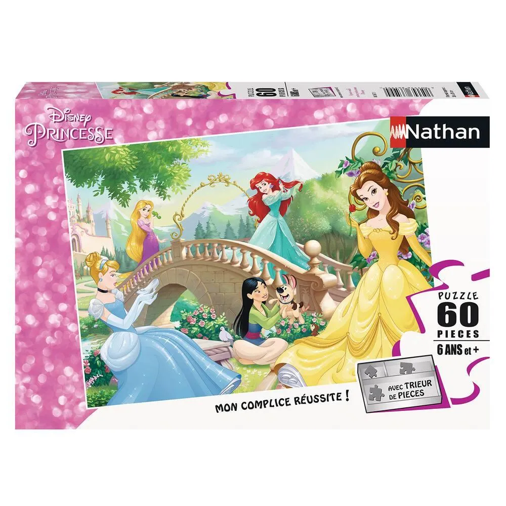 PUZZLE 60 PIECES - DISNEY PRINCESSES