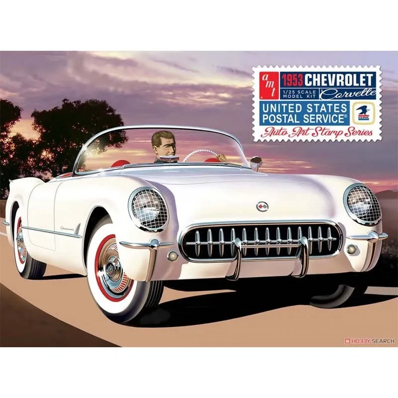 Chevrolet Corvette, 1953 - USPS Stamp Series. AMT 1244
