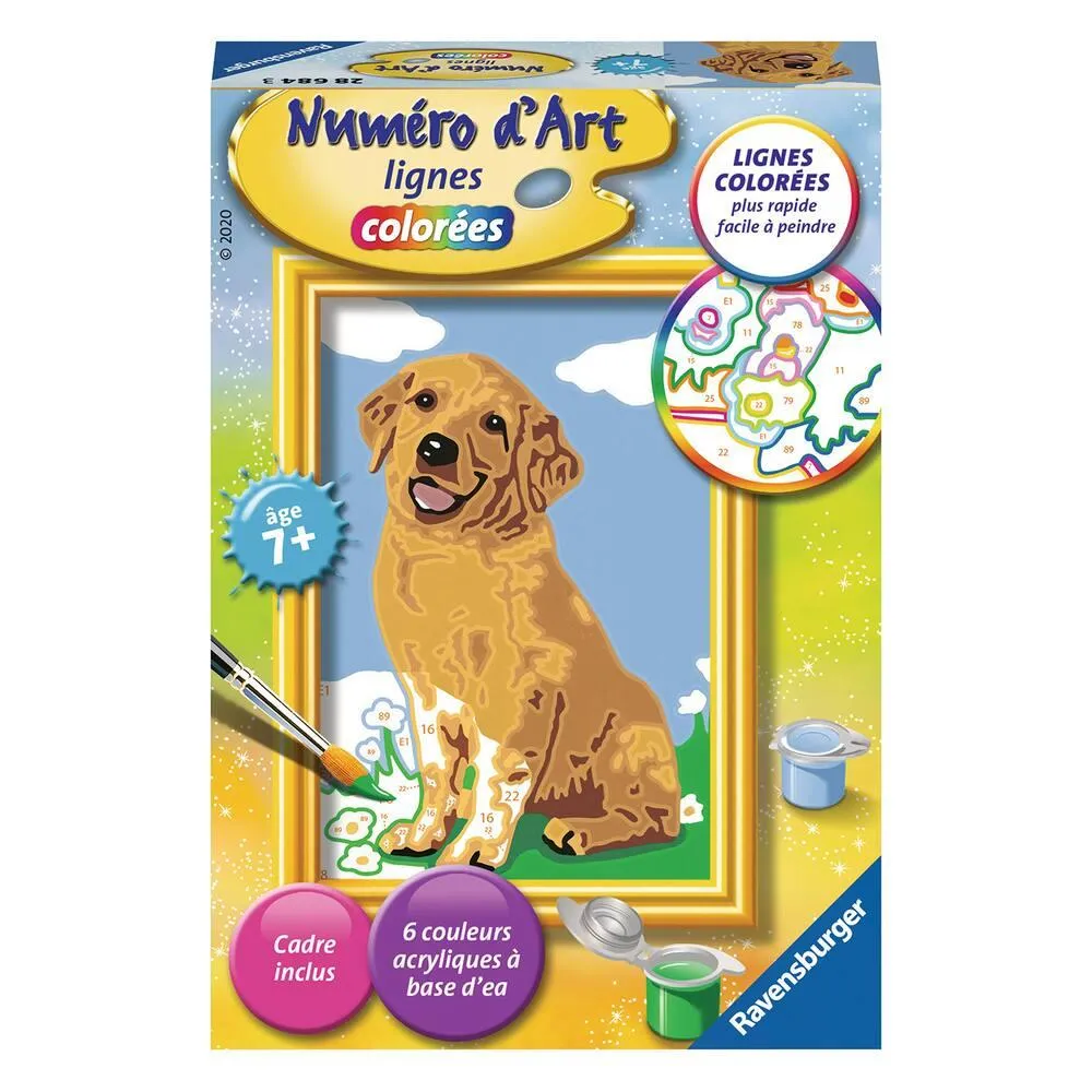 NUMÉRO D'ART - MINI - JOLI PETIT CHIOT