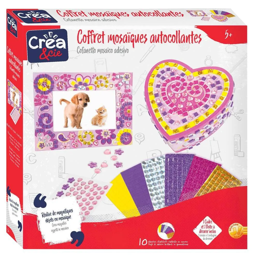 COFFRET MOSAIQUES AUTOCOLLANTES