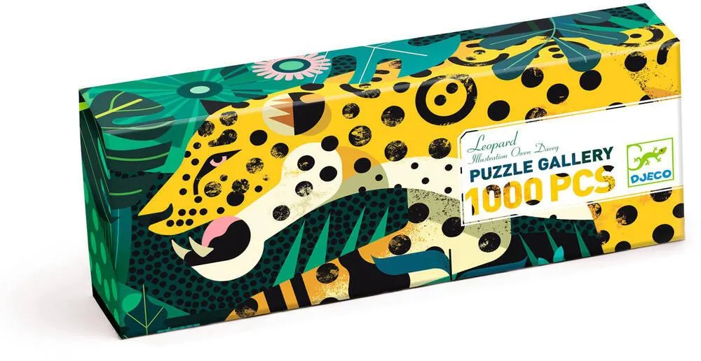 PUZZLE 1000 PIECES LEOPARD