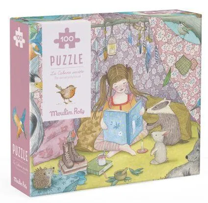 LES ROSALIES - PUZZLE 100 PIECES LA CABANE SECRETE