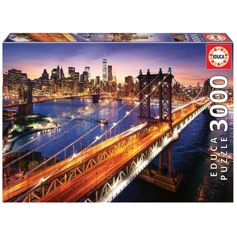 PUZZLE 3000 PIECES MANHATTAN