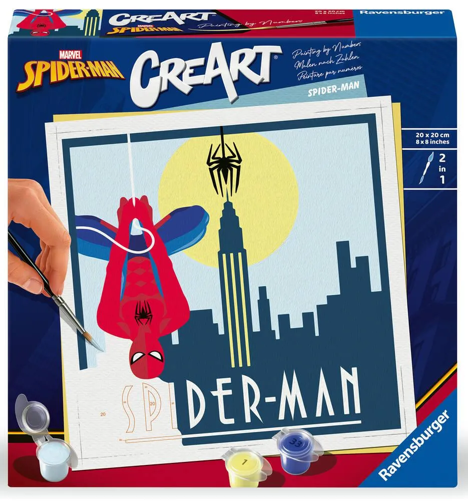 SPIDER-MAN - CREART - 20X20CM