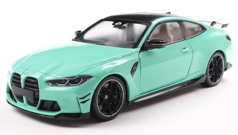 1/18 BMW M4 PERFORMANCE PARTS SOLIDO WORKS TURQUOISE 2025