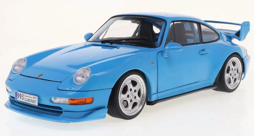 1/18 PORSCHE 911 (993) CLUBSPORT RIVIERA BLUE 1997