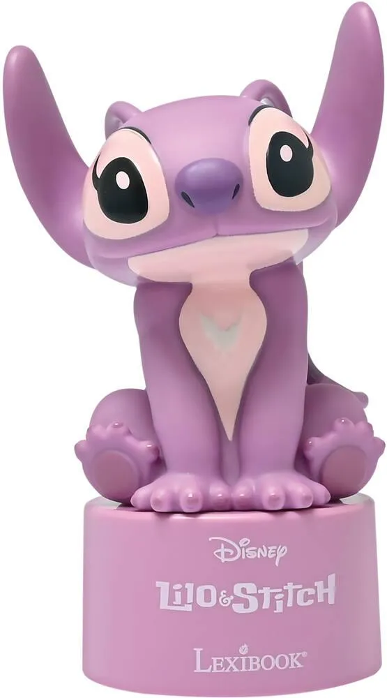 DISNEY STITCH - VEILLEUSE PERSONNAGE ANGEL AVEC ENCEINTE SANS FIL