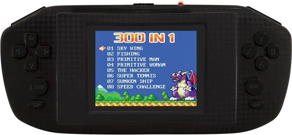 CONSOLE PORTABLE COMPACT POWER CYBER ARCADE® - ECRAN 2.8'' 300 JEUX