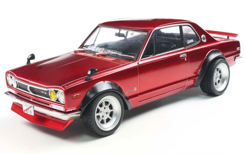 1/18 NISSAN SKYLINE (C10) HAKOSUKA SOLIDO WORKS RED METALLIC 1970