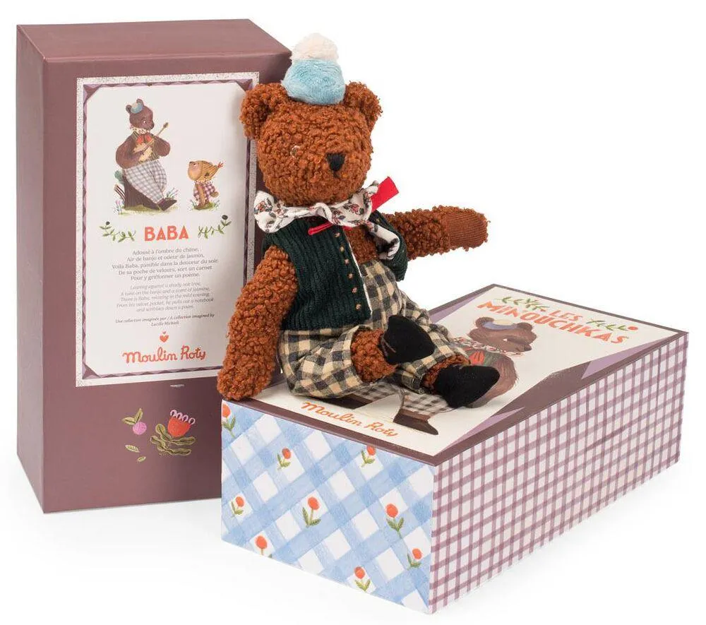 LES MINOUCHKAS - POUPEE BABA LE GRAND OURS