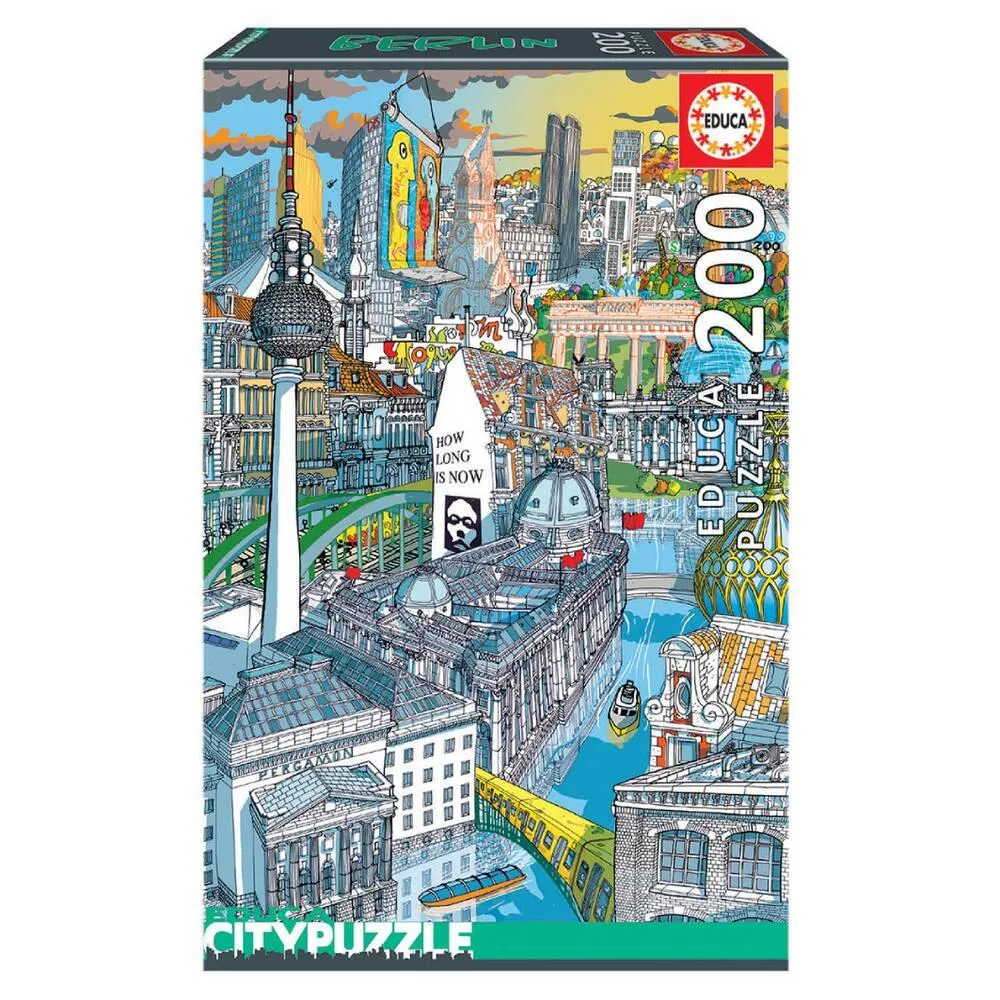 PUZZLE 200 PIECES BERLIN CITYPUZZLES
