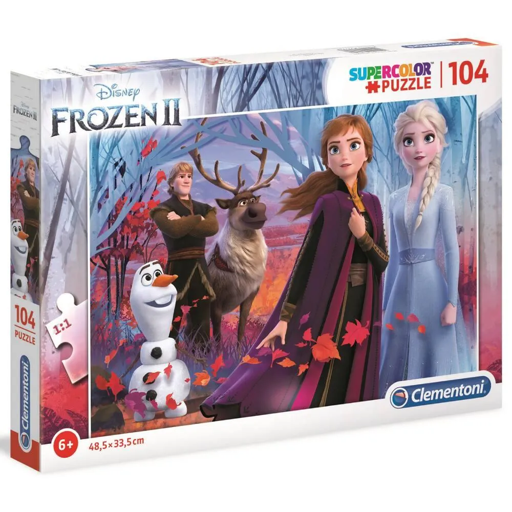 LA REINE DES NEIGES 2 -PUZZLE SUPERCOLOR 104 PIECES